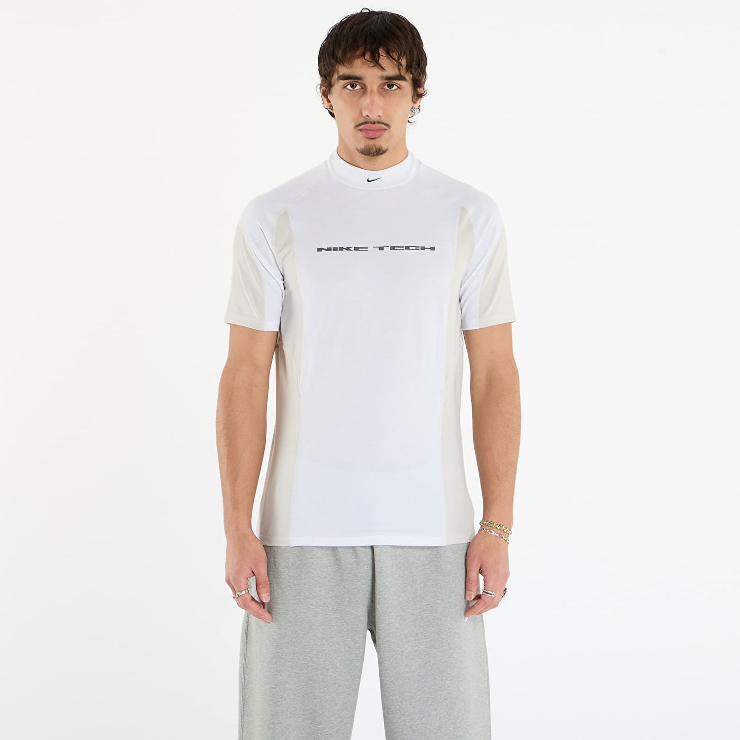 Футболка Nike Nike Tech Dri-FIT Short-Sleeve Base Layer білий | IB1522-100, 0