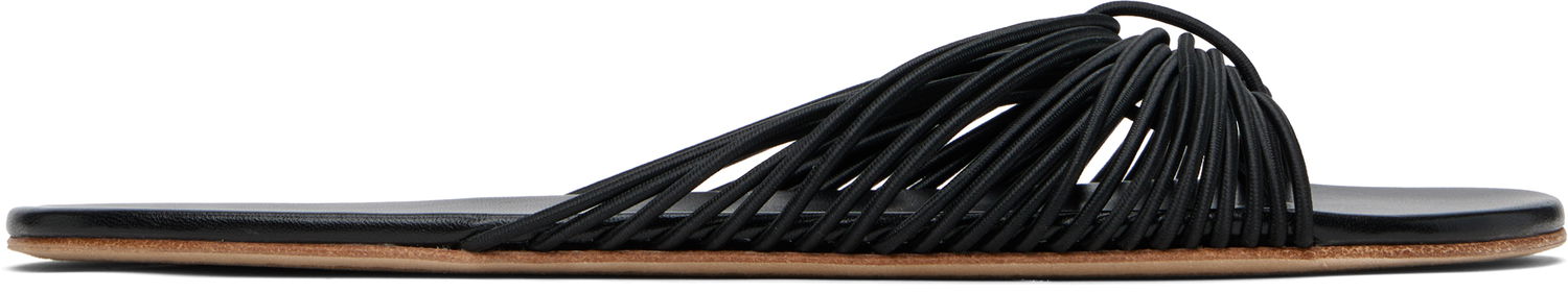 Аксесуари The Row The Row Sara Slide Sandals чорний | F1617-W180, 0