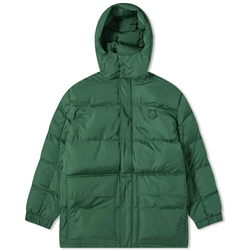 Світшоти MAISON KITSUNÉ Tonal Fox Head Patch Hoodie Зелений | LM02204WQ4016-P399