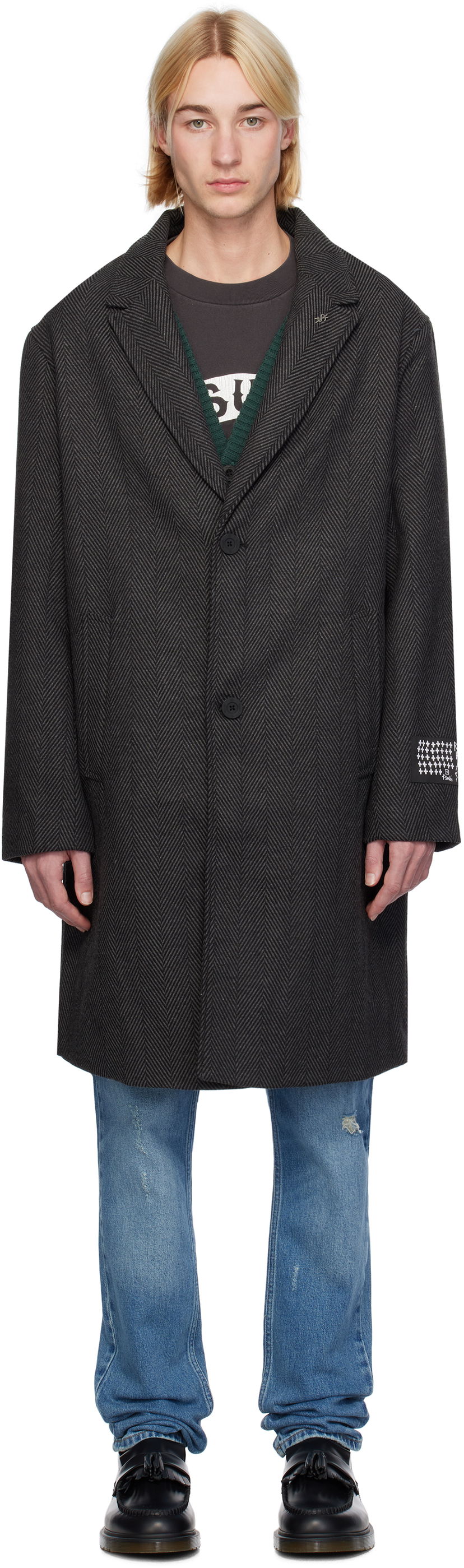 Пальто Ksubi Battery Coat Сірий | MFA24JK006
