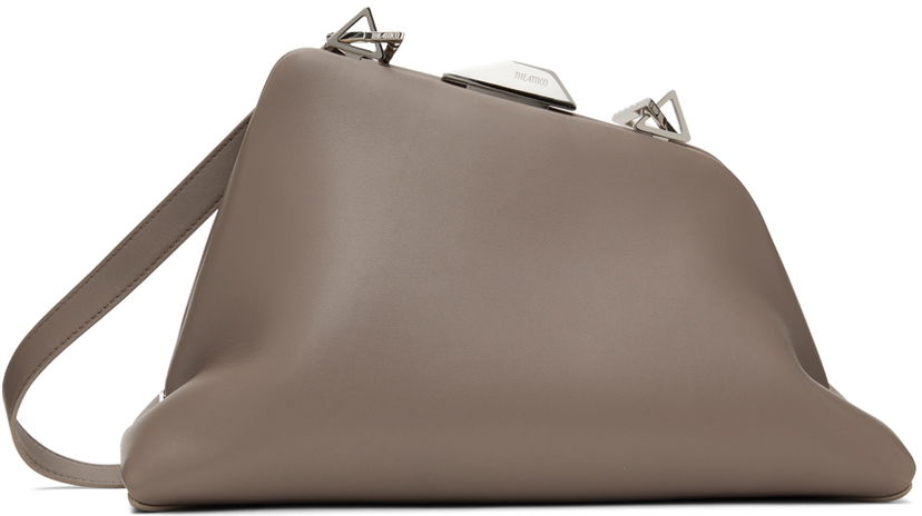 Сумочка The Attico The Attico Day Off Shoulder Bag Сірий | 247WAH49 L001