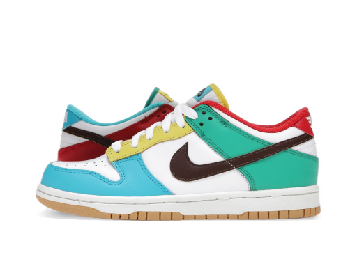 Кросівки та взуття Nike Dunk Low SE "Free.99 - White" GS Різнокольоровий | CZ2496-100