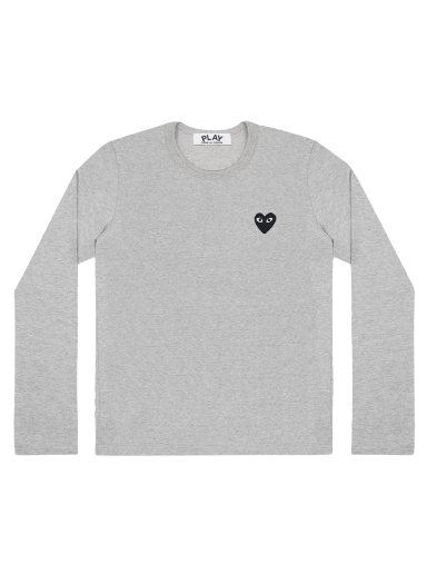 Футболка Comme des Garçons PLAY Heart Tee Сірий | AZ T122 051 1