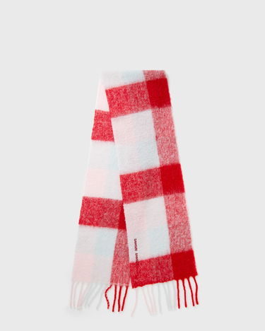 Шарф Samsoe Samsoe Checkered Scarf with Fringed Ends Різнокольоровий | U23300003-CLR002334, 0