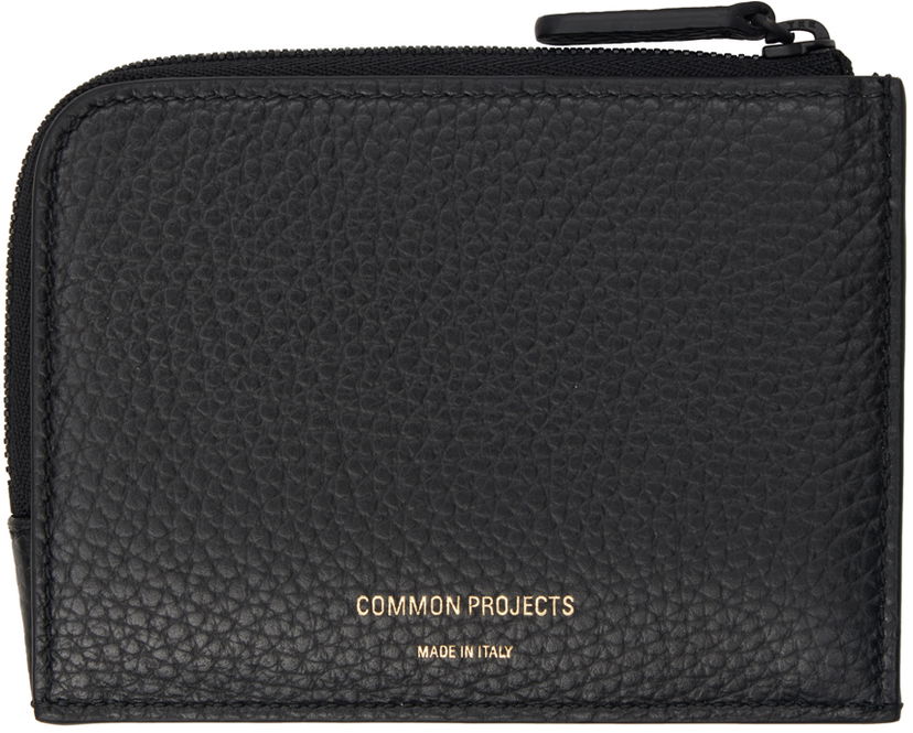 Гаманець Common Projects Black Zipper Wallet чорний | ARTICLE 9179