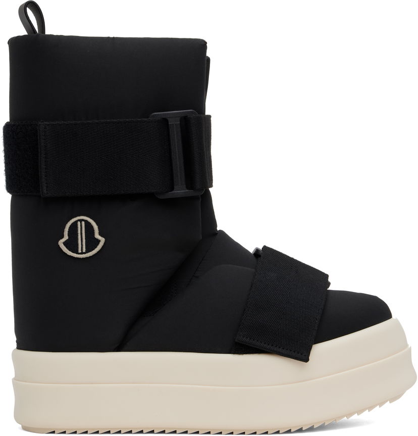 Одяг Rick Owens Moncler + Rick Owens Low Splint Boots чорний | MU02D4G20 M4944