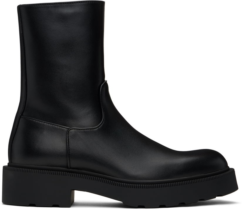 Кросівки та взуття The Row Nobilis Platform Boots чорний | F1558-L58