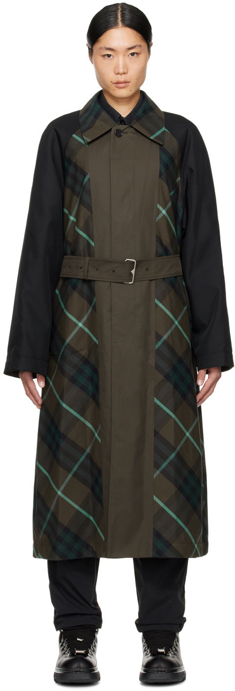 Пальто Burberry Bradford Reversible Coat "Khaki" Коричневий | 8076711