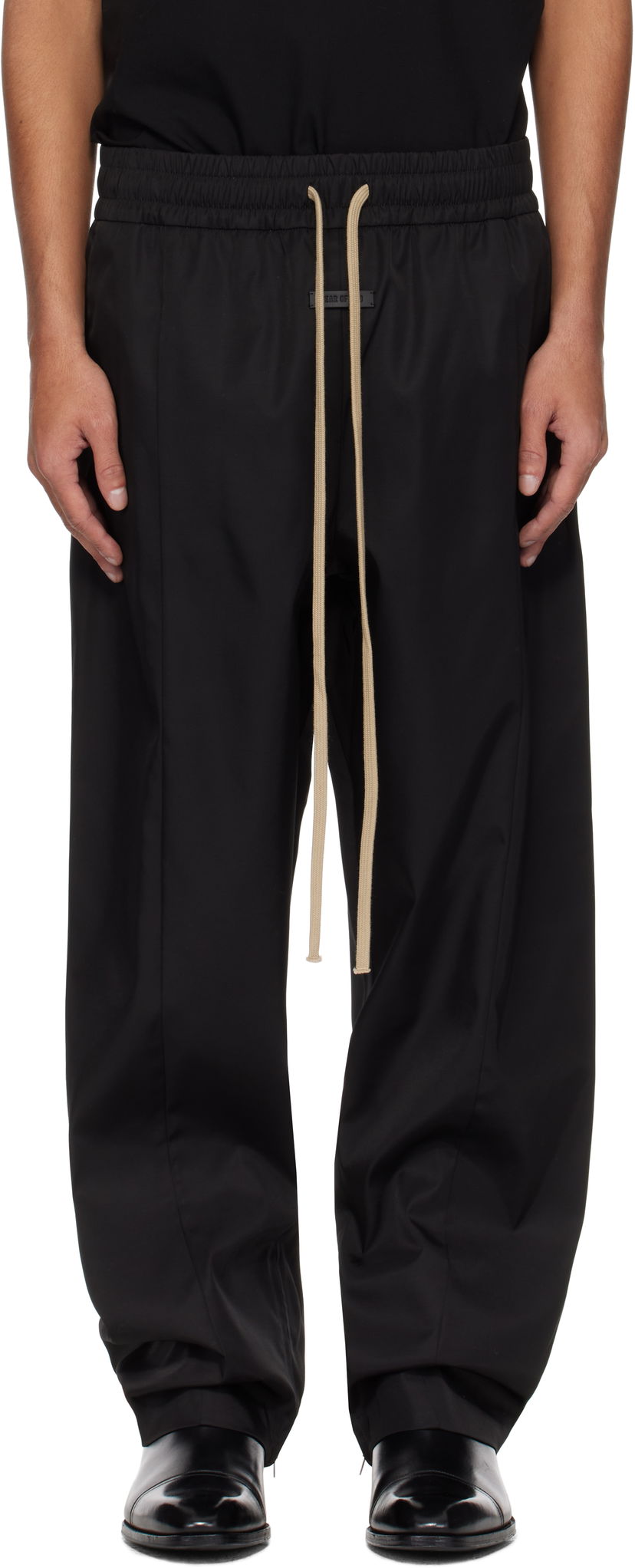 Спортивні штани Fear of God Fear of God Center Seam Track Pants чорний | FGE240-4041NYW