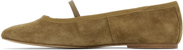 Кросівки та взуття A.P.C. A.P.C. Swan Ballerina Flats Зелений | PXBTG-F53295, 2