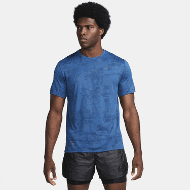 Футболка Nike M NK DFADV RUN DIV SS TOP Синій | fn3383-476, 3