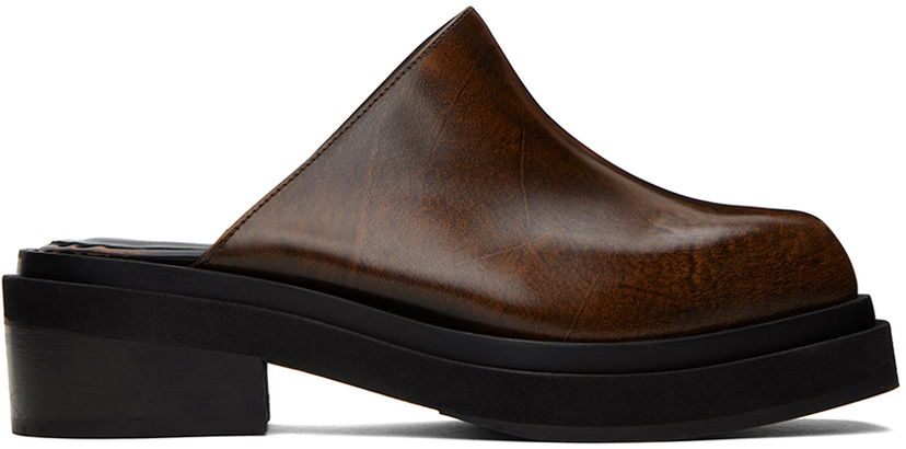 Одяг Eckhaus Latta Brown Zoe Clogs Коричневий | FEKLMZOCL06M0F