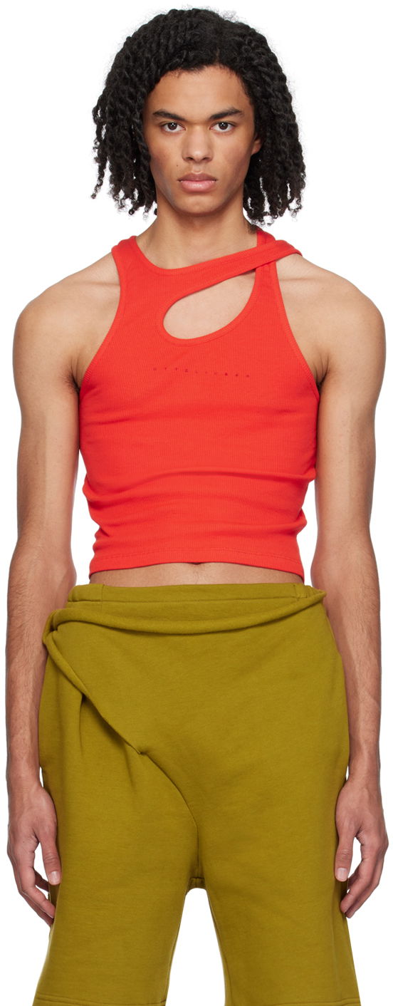 Безрукавка Ottolinger Ottolinger Cutout Tank Top Червоний | 407602