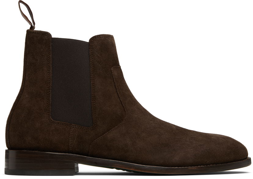 Одяг Paul Smith Paul Smith Lawson Suede Chelsea Boots Коричневий | M1S-LWS02-PSUE-68