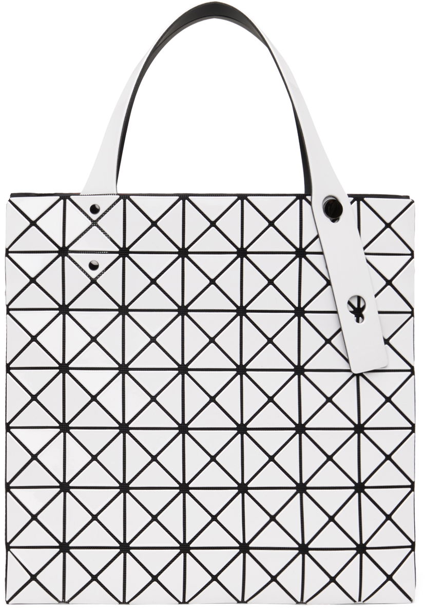 сумка-тоут BAO BAO ISSEY MIYAKE Prism Pattern Small Tote Bag білий | BB46AG047
