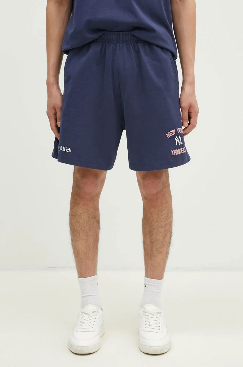 Шорти Sporty & Rich Home Run Gym Shorts Синій | SH039505300BL32