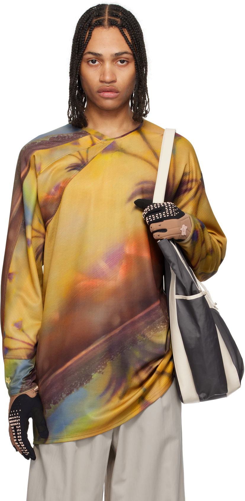 Джерсі KIKO KOSTADINOV Kiko Kostadinov Fox Racing Edition Printed Tunic T-Shirt Різнокольоровий | 36888-562