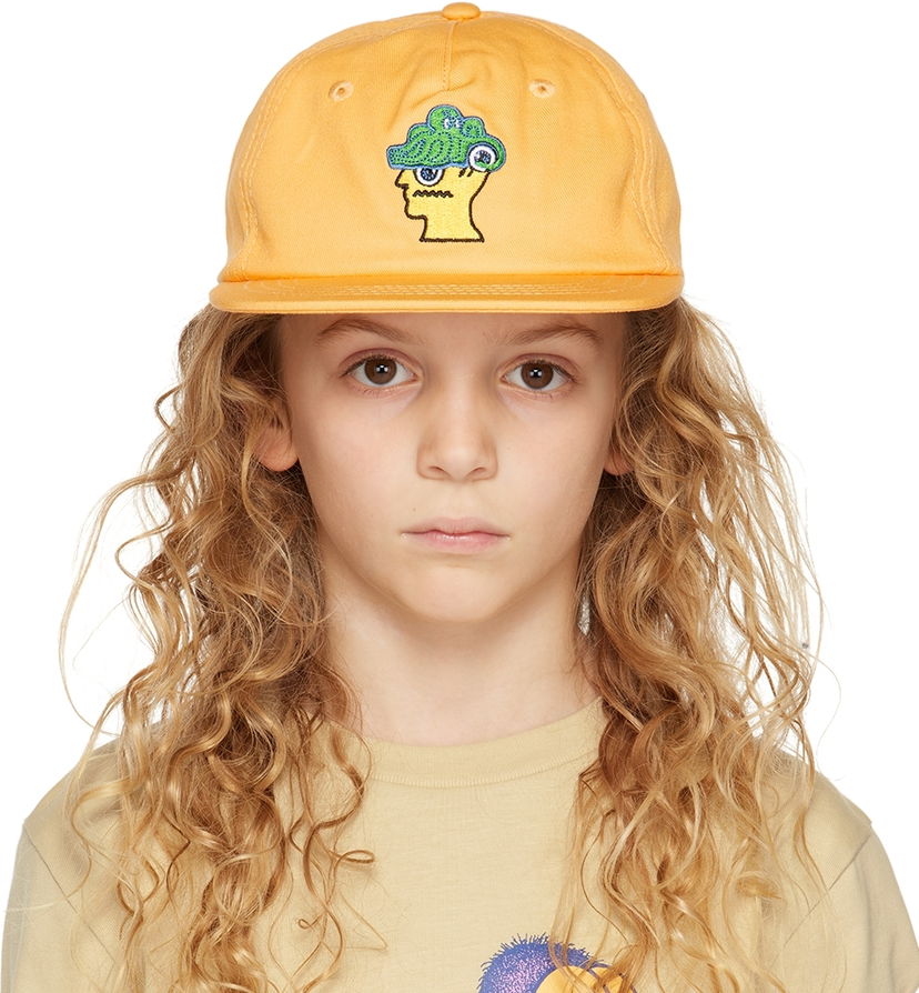 Кепка Brain Dead Brain Dead Overcast Cap Жовтий | BDF22H11002137YL14
