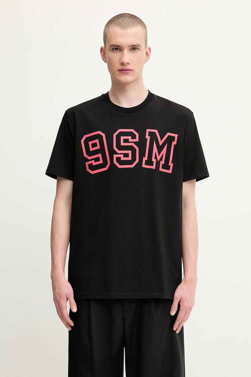 Футболка 1017 ALYX 9SM 9SM 9sm Logo Print T-Shirt чорний | AAMTS0519FA01