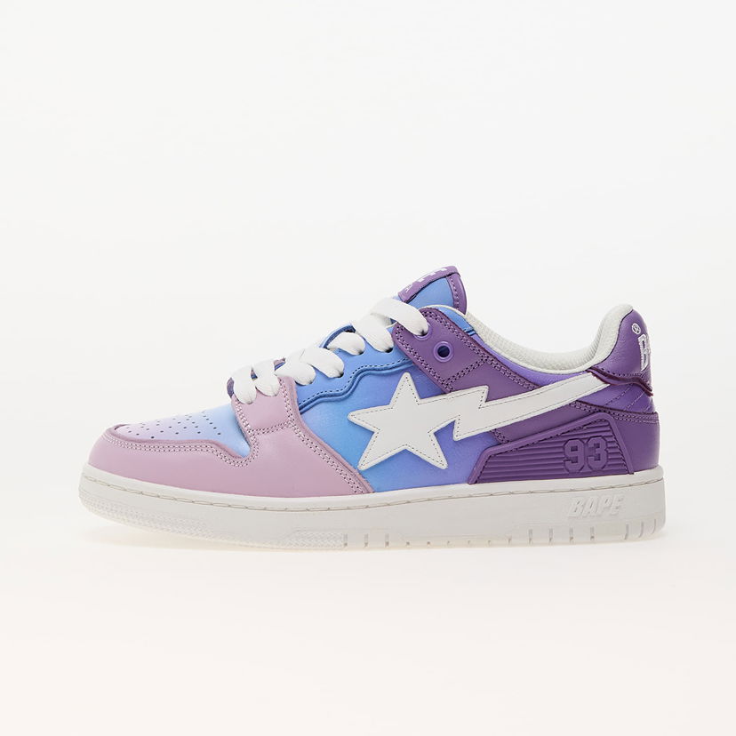 Кросівки та взуття BAPE A BATHING APE Bape Sk8 Sta 1 Purple Фіолетовий | 001FWJ302023I PUR