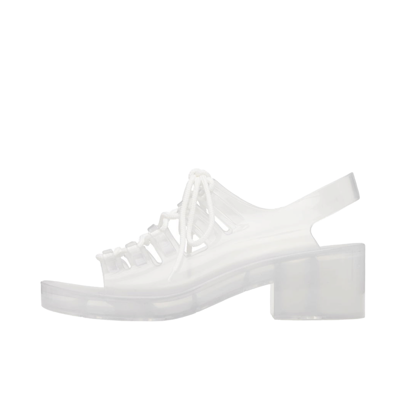 Кросівки та взуття Bottega Veneta Pudding Jelly Heeled Sandals "Off White" білий | 708943 V2AS0
