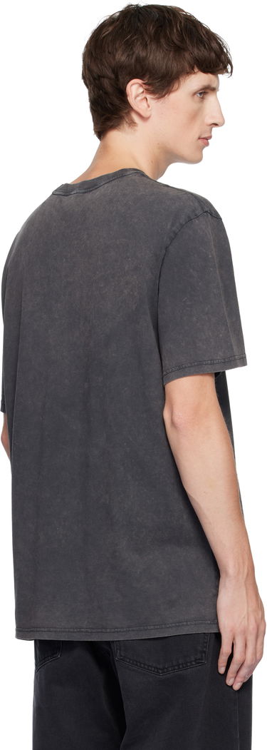Футболка ISABEL MARANT Hugo Graphic Print Crewneck T-shirt чорний | 25ATS0149HA-C3N05H, 2