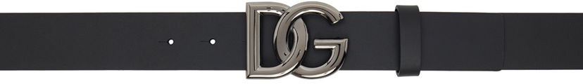 Ремені Dolce & Gabbana Black Lux Crossover Belt чорний | BC4644AX622
