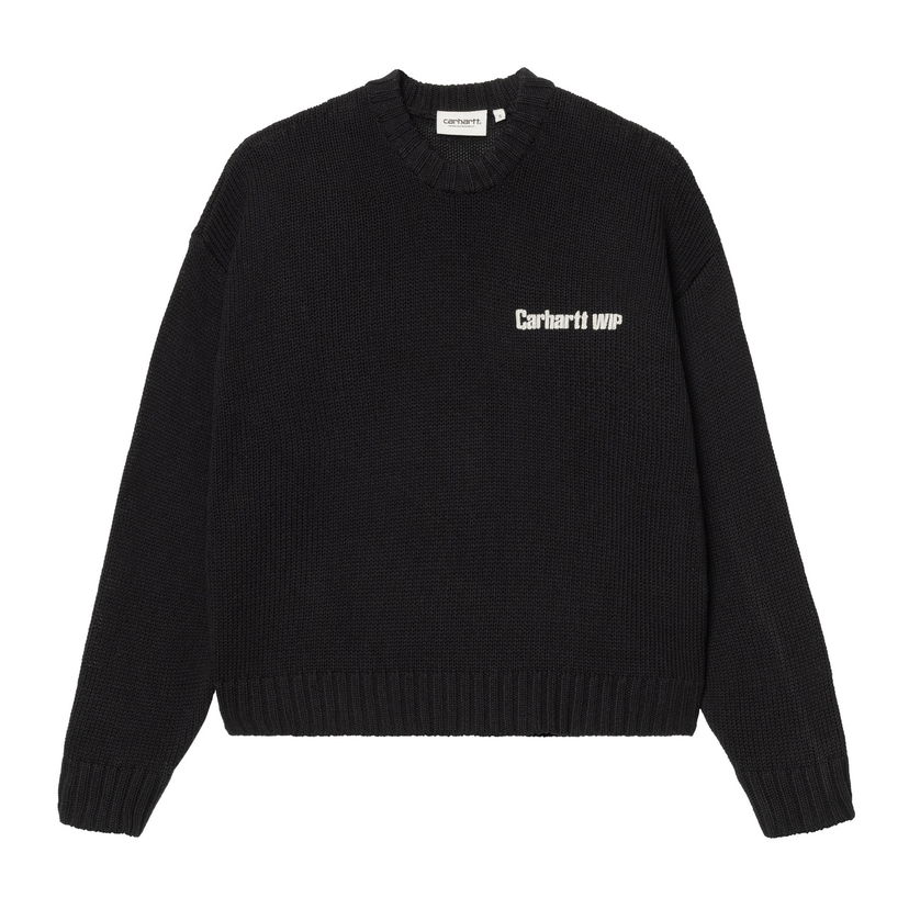 Cветр Carhartt WIP Growth Knit Sweater чорний | I035184_8
