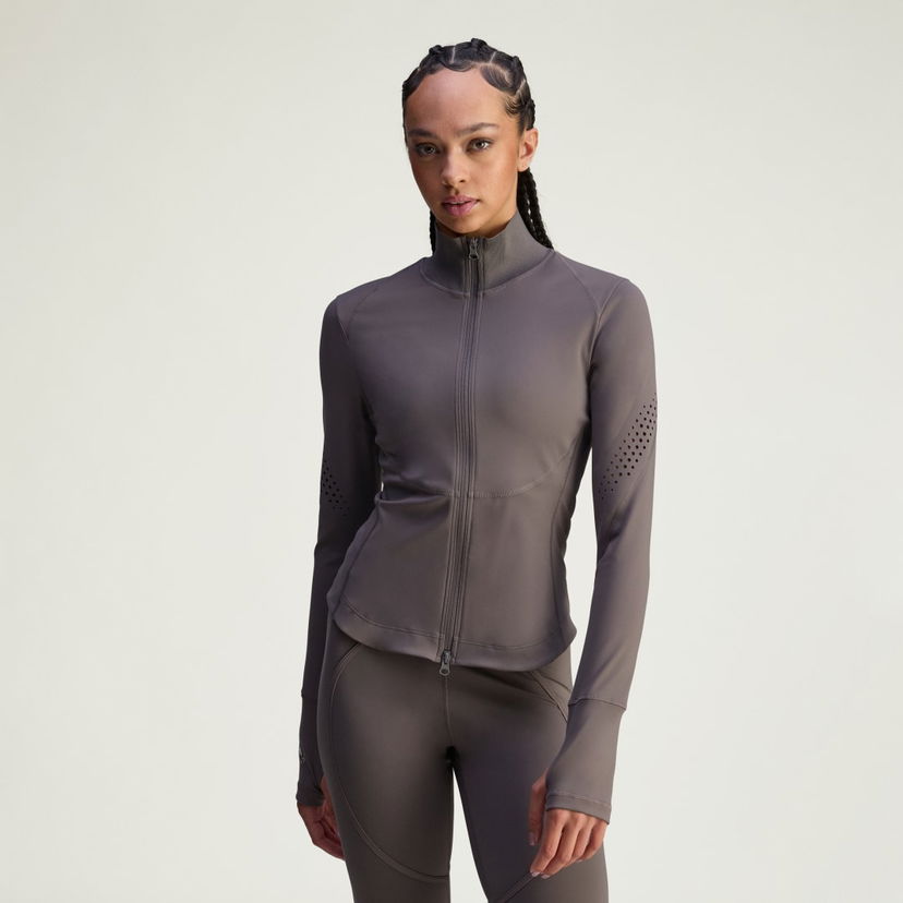 Куртка adidas Performance Stella McCartney Perforated Training Jacket Сірий | JW4553