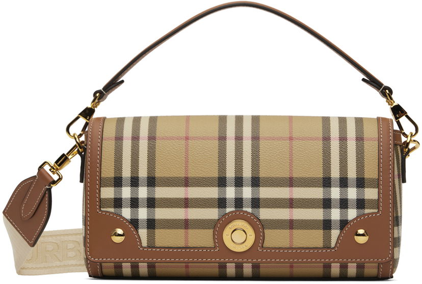 Одяг Burberry Beige Small Note Crossbody Bag бежевий | 8092048