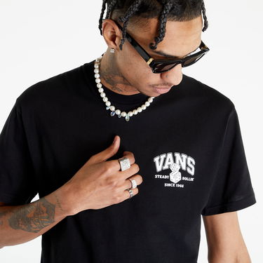 Футболка Vans Steady Rollin Tee чорний | VN00003SBLK1, 4
