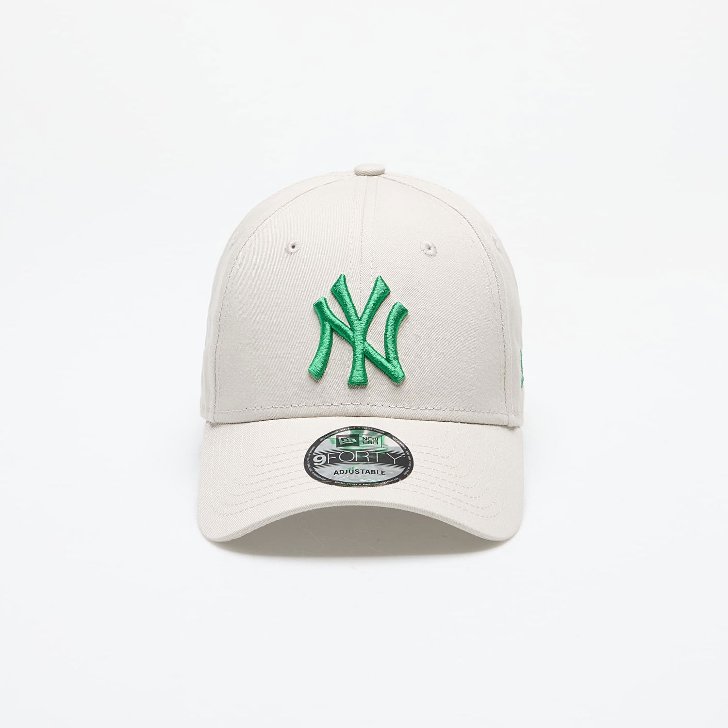 Кепка New Era New York Yankees 9Forty Snapback Stone/ Green білий | 60503376, 0