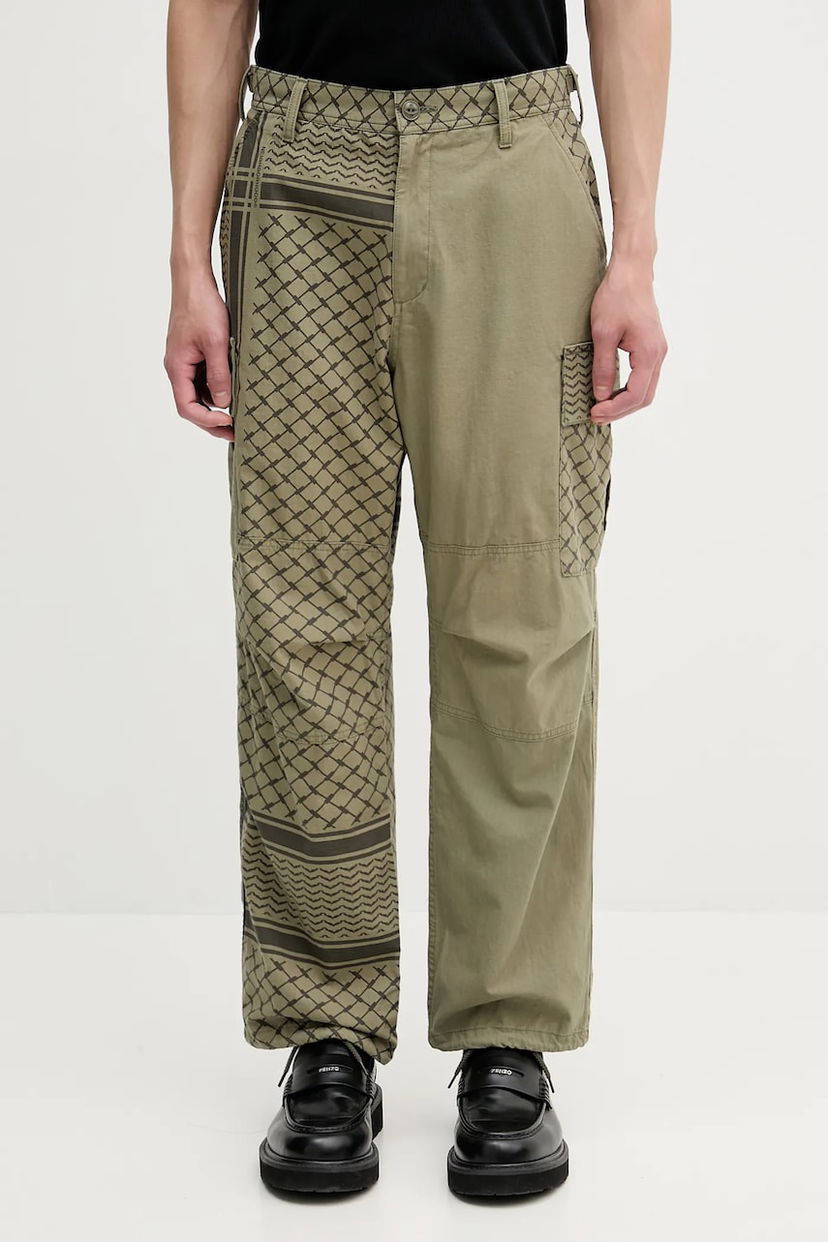 Штани карго Neighborhood NEIGHBORHOOD PT SHEMAGH Cargo Pants Зелений | 251UTNH.PTM01