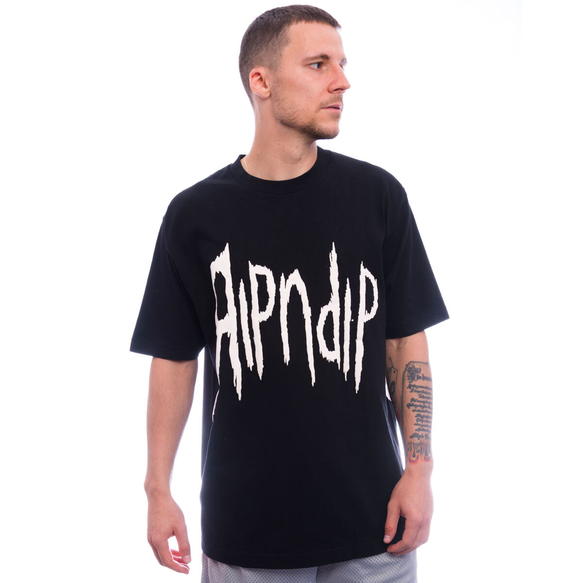 Футболка RIPNDIP Rip N Dip Insano T-Shirt Size M чорний | RNDSUM25144, 0