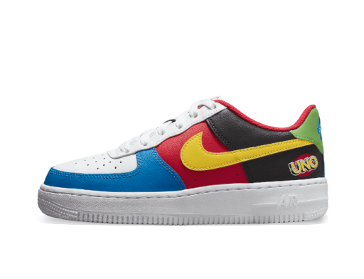 Кросівки та взуття Nike UNO x Air Force 1 Low "50th Anniversary" GS Різнокольоровий | DO6634-100