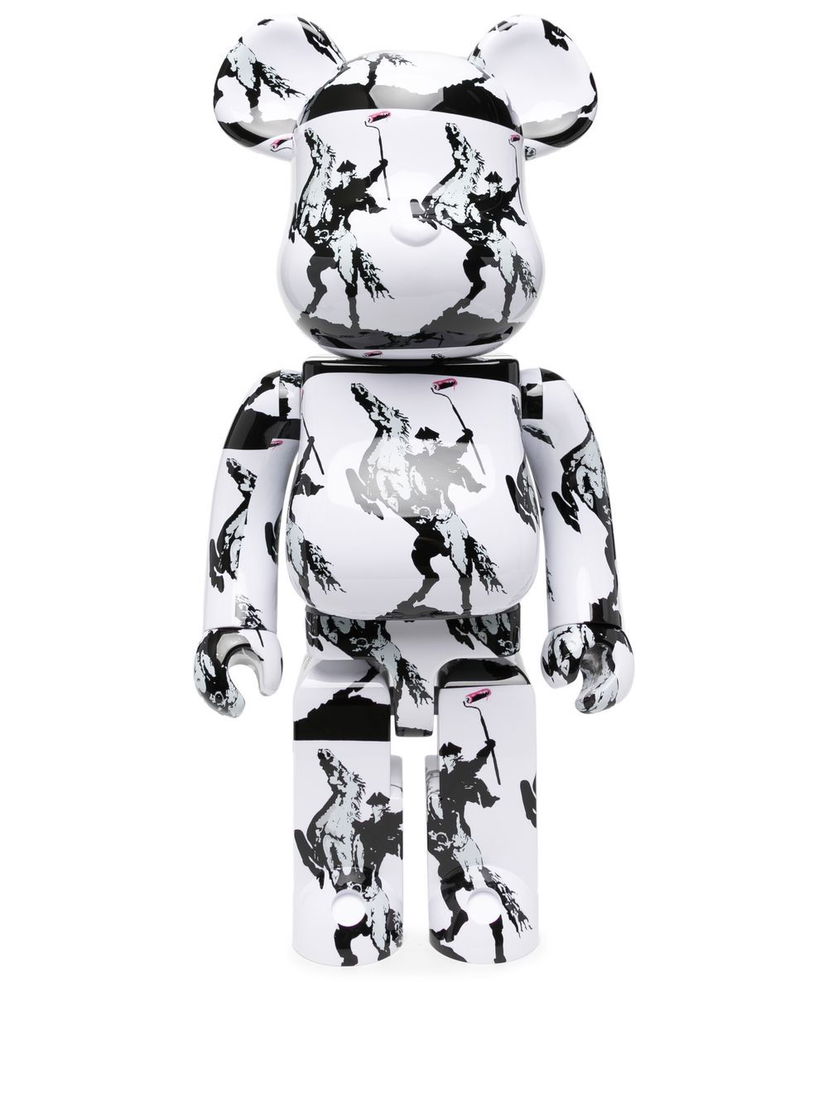 Колекційний Medicom Toy Be@rbrick Highwayman ornament - White білий | BH100018594509