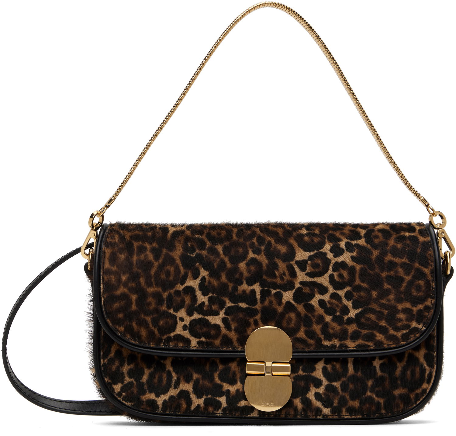 Сумка A.P.C. A.P.C. Grace Chain Shoulder Bag Коричневий | PXCAU-F61882, 0