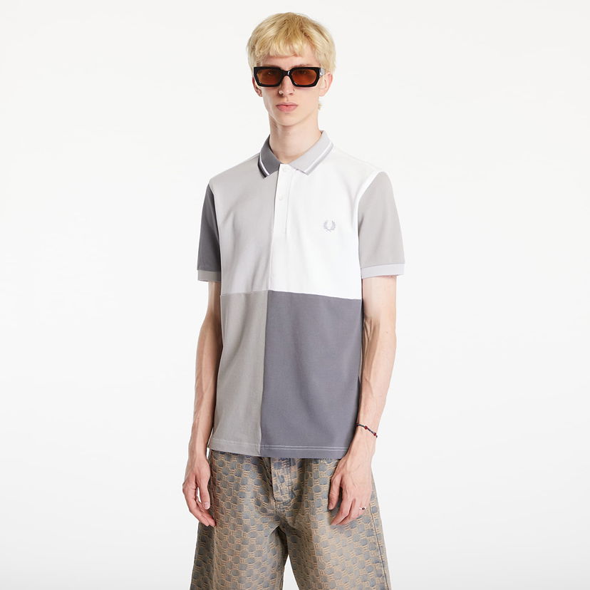 Сорочка поло Fred Perry Beams Grid Design Fp Polo T-Shirt White білий | SM7187 100