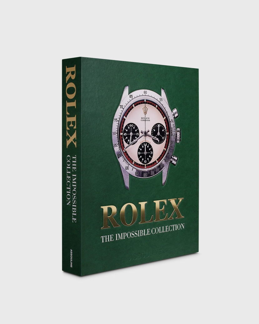Книга і журнал ASSOULINE "Rolex: The Impossible Collection" By Fabienne Reybaud Зелений | 9781614287209