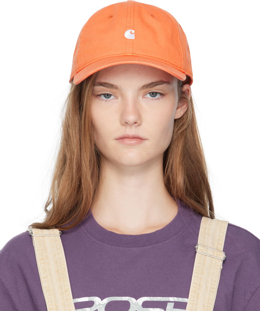 Кепка Carhartt WIP Madison Logo Cap Помаранчевий | I023750 32UXX