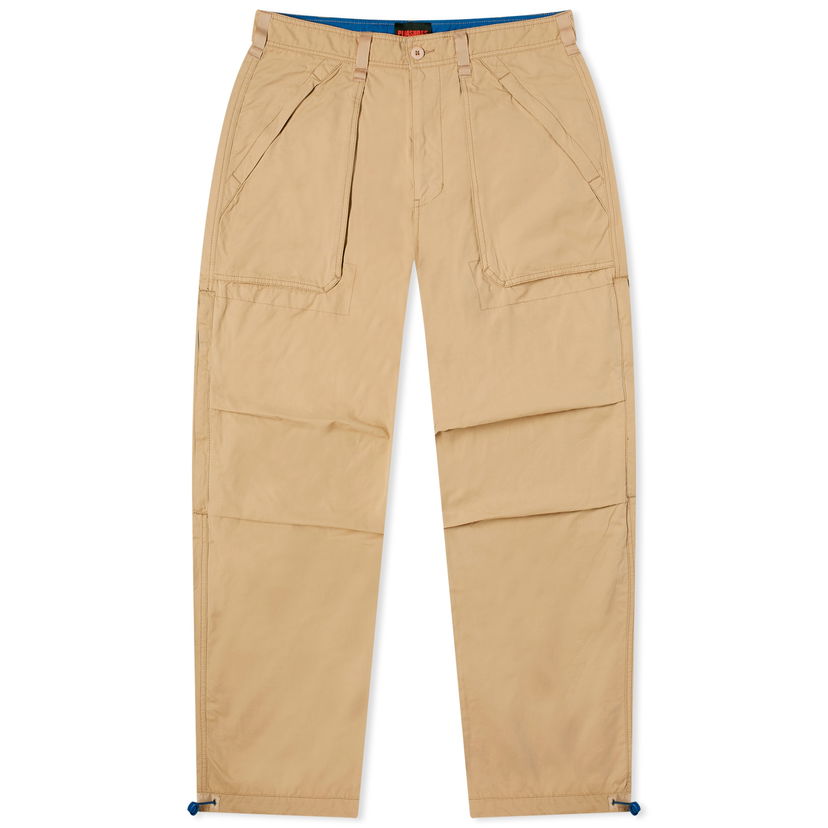 Штани Pleasures Public Utility Pants бежевий | P24SP038-BEIGE