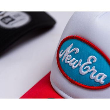Кепка New Era 9FORTY A-Frame Trucker Oval Red / White One Size Червоний | 60435036, 4