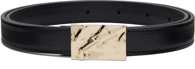 Ремені Loulou de Saison Loulou de Saison Minar Leather Belt чорний | MINAR
