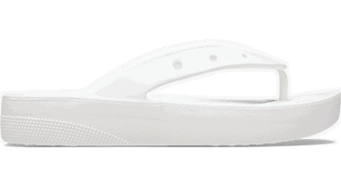 Кросівки та взуття Crocs Classic Platform Flips білий | 207714-100, 0