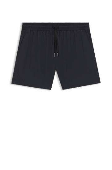 Шорти BOSS BECKHAM x BOSS Soft-Touch Swim Shorts темно-синій | 50549411