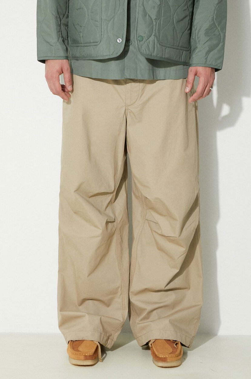 Штани Engineered Garments Engineered Garments Over Pant Trousers бежевий | OR343.ZT154