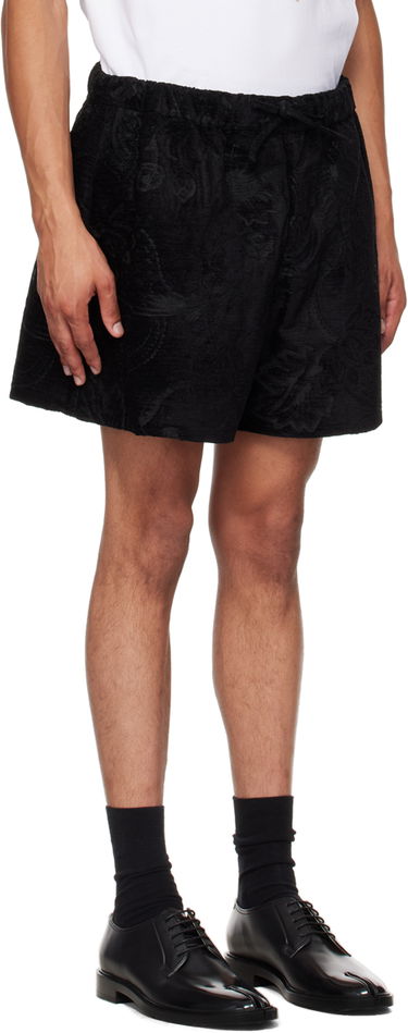 Шорти Simone Rocha Simone Rocha Flared Shorts чорний | 4126 1092, 1