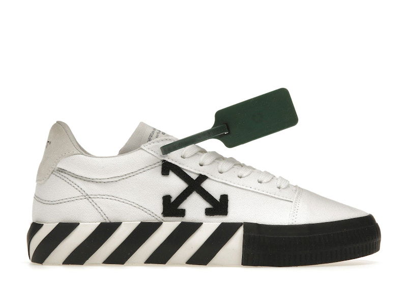 Кросівки та взуття Off-White Vulc Low Canvas White Black SS22 W білий | OWIA178C99FAB0010110, 0