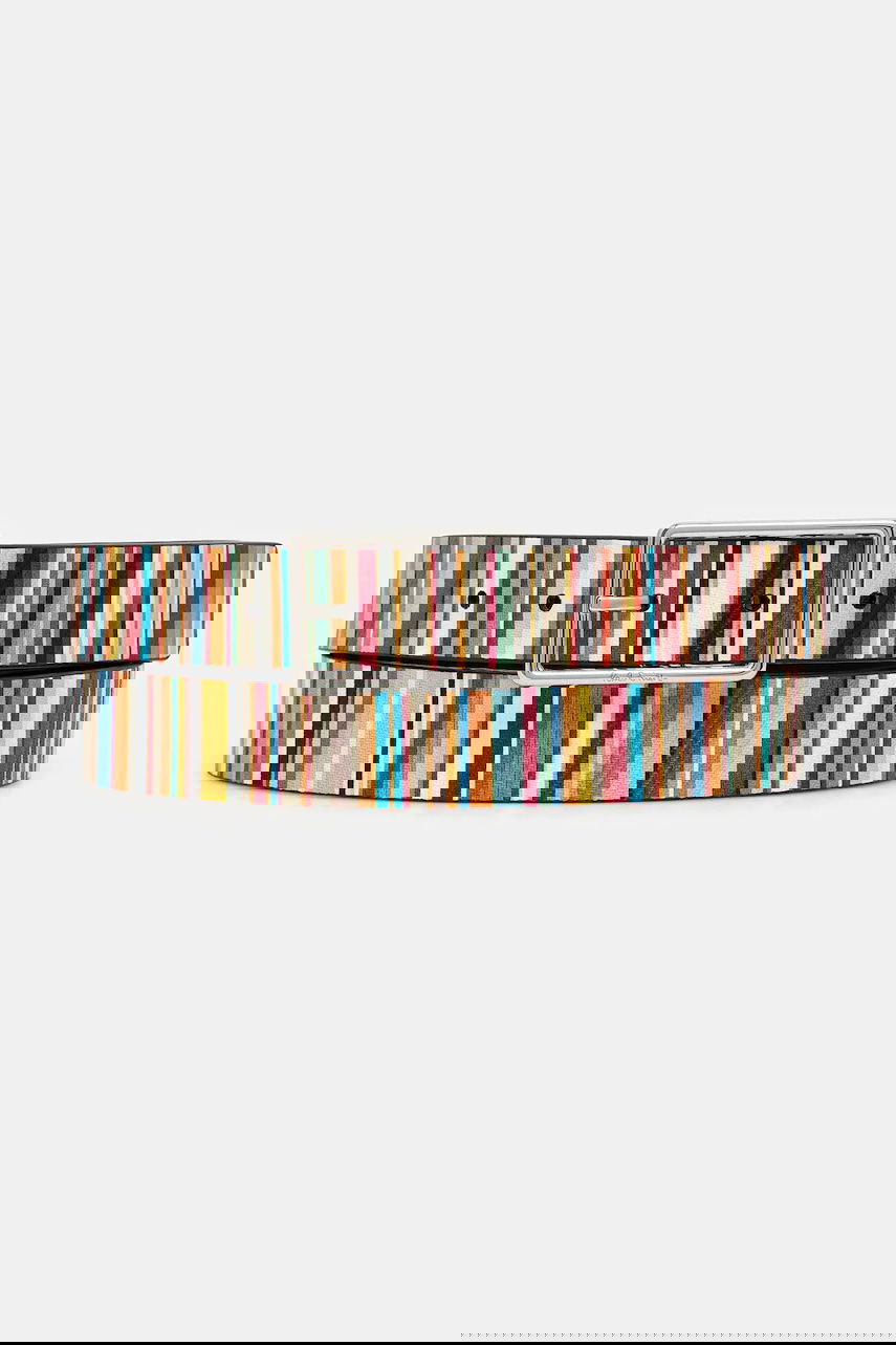 Ремені Paul Smith Paul Smith Reversible Leather Striped Belt Різнокольоровий | M1A.8172.DC2FMU, 0