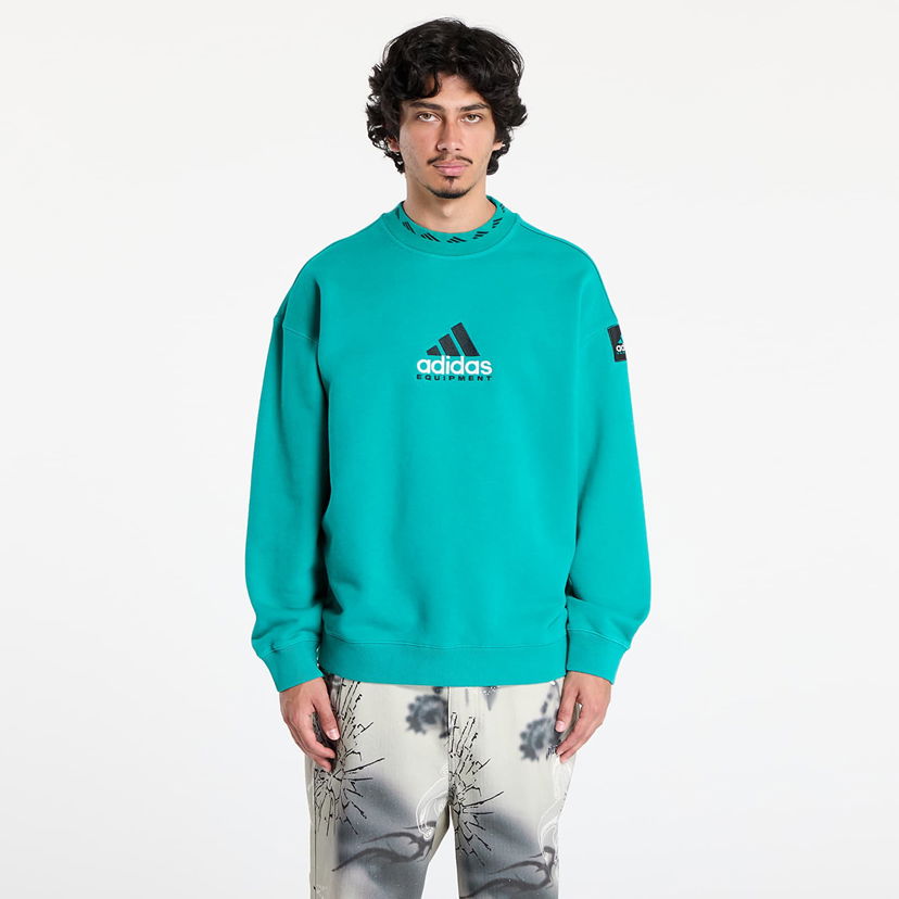 Світшоти adidas Originals Equipment Wash Crewneck Sweatshirt Бірюзовий | JX1570